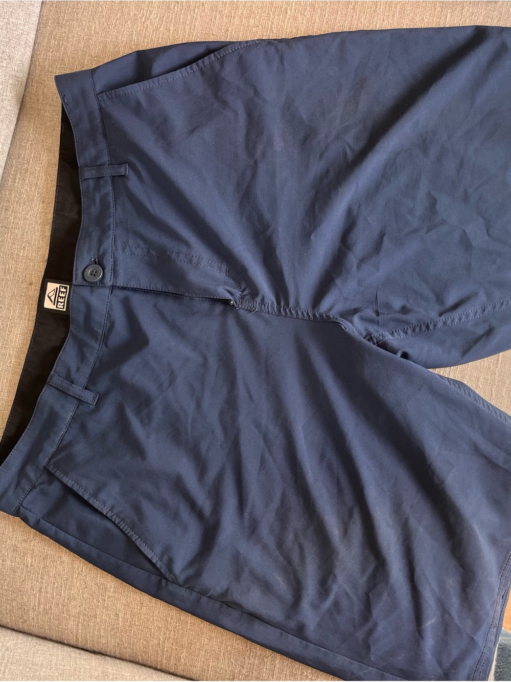 Reef Men's Dark Navy Hybrid Shorts
